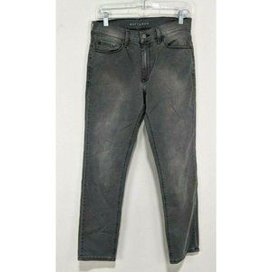 Mens Mott Bow Denim Jeans -Black- Size 29X30